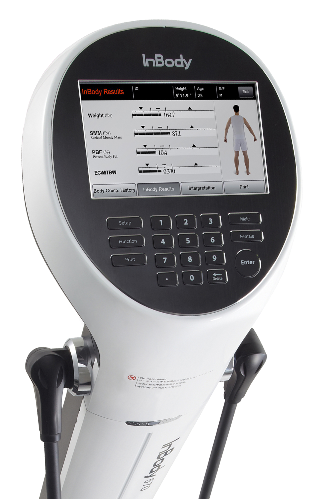 InBody 570 body scan machine
